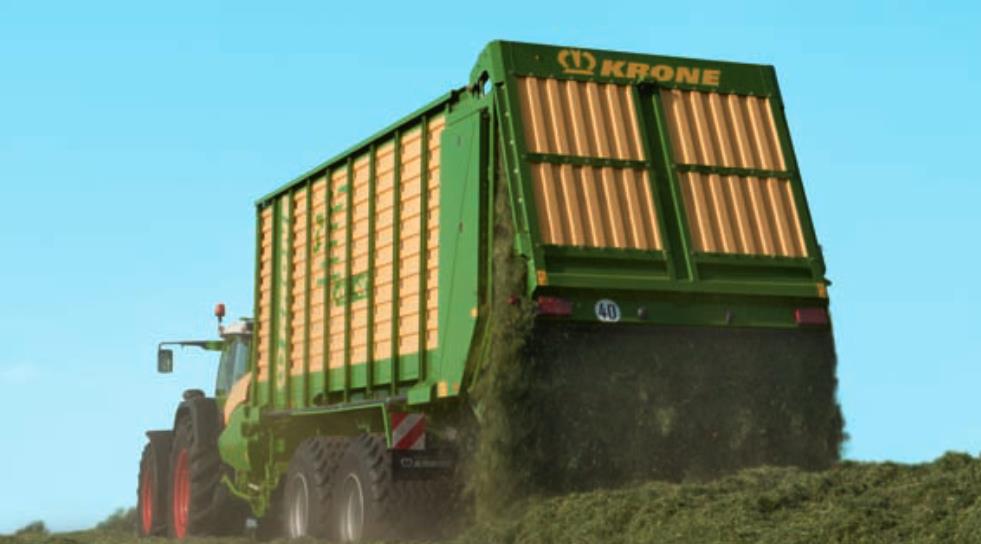 Krone ZX 350 GD Specyfikacja & Dane Techniczne (2005-2009)