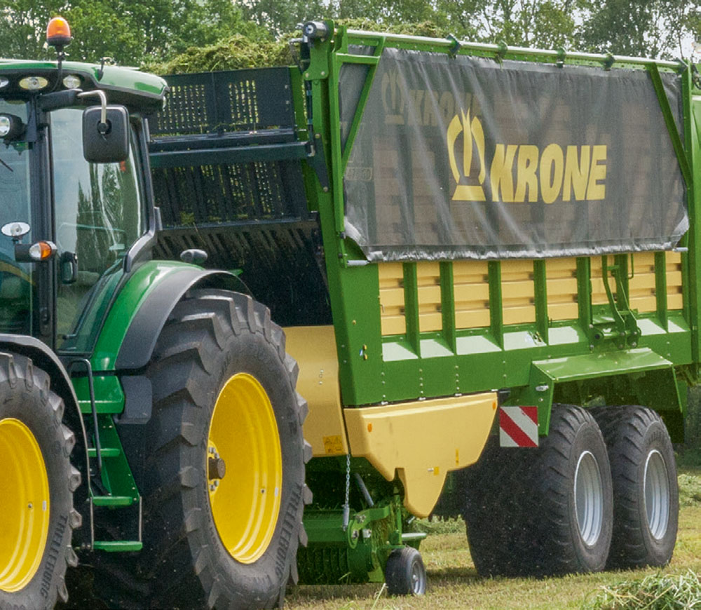 Krone ZX 470 GD Specyfikacja & Dane Techniczne (2018-2022)