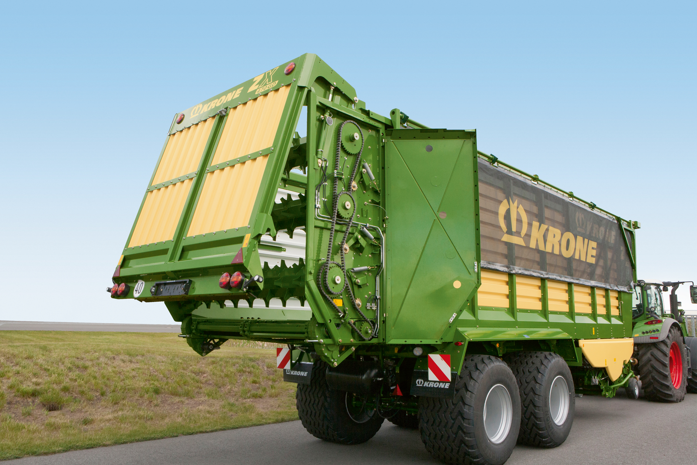 Krone ZX 470 GD Specyfikacja & Dane Techniczne (2015-2018)