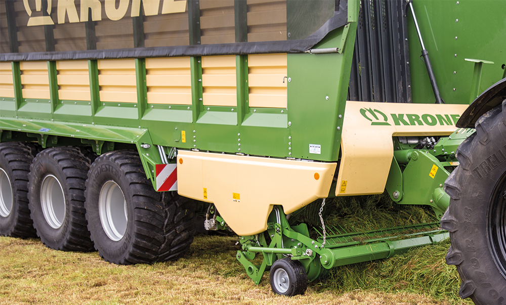 Krone ZX 470 GD Specyfikacja & Dane Techniczne (2018-2022)