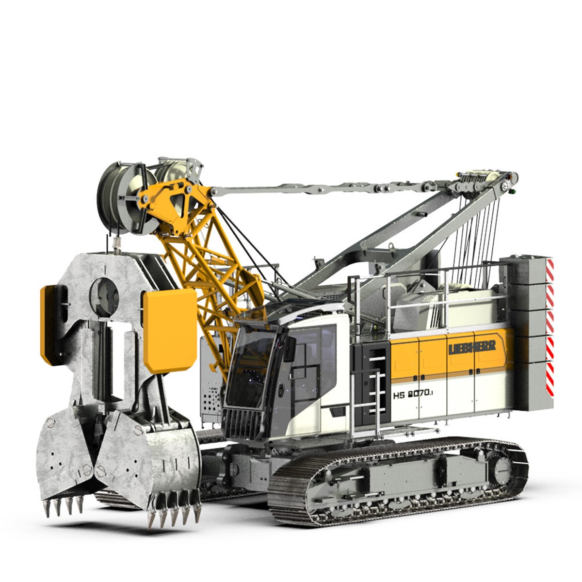 Żuraw Liebherr HS 8070.1 (2020 - 2025) | LECTURA Specs